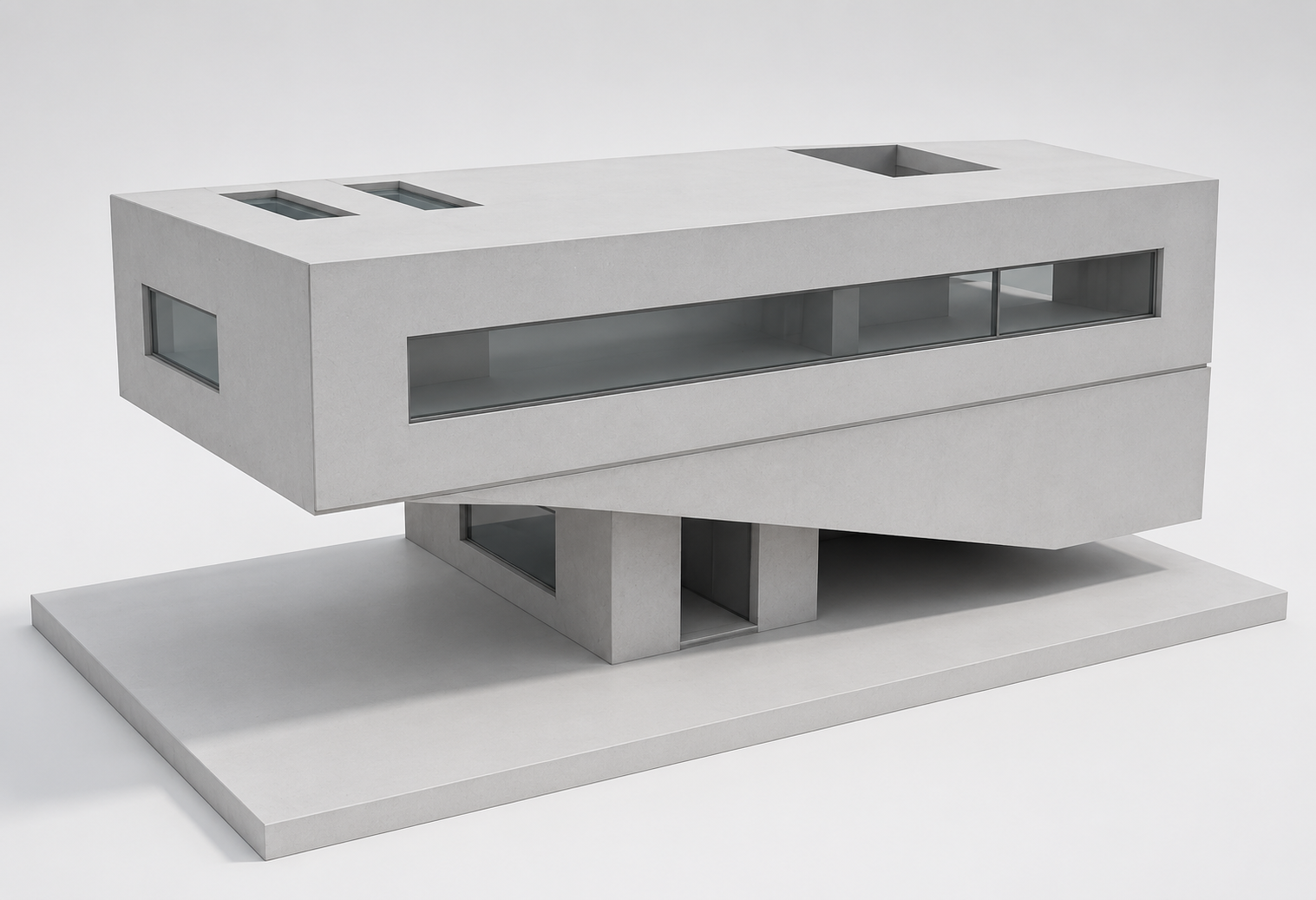 Final architectural model for CEE133A Studio 1